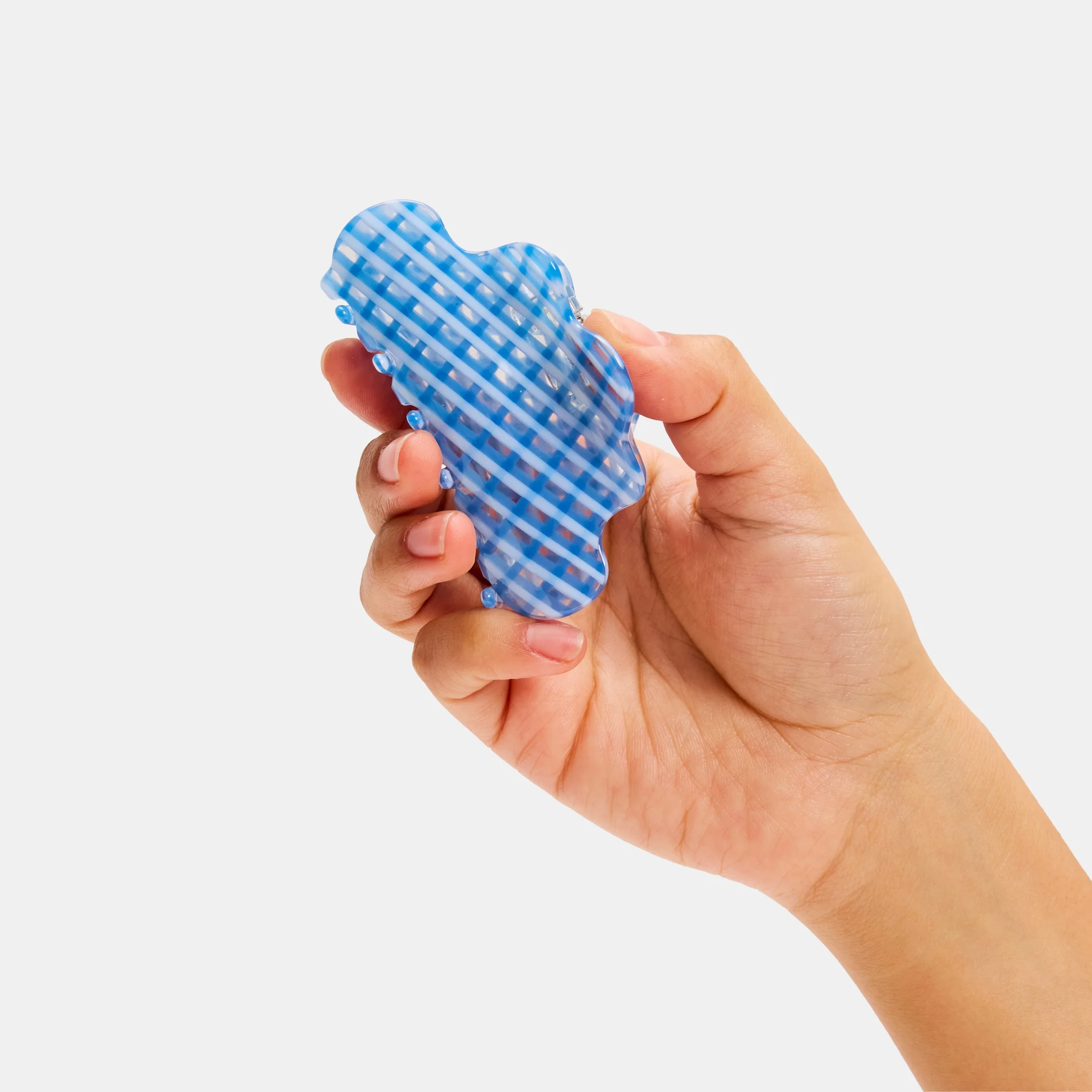 Baby Nimbus Claw in Blue Lattice - Image 3