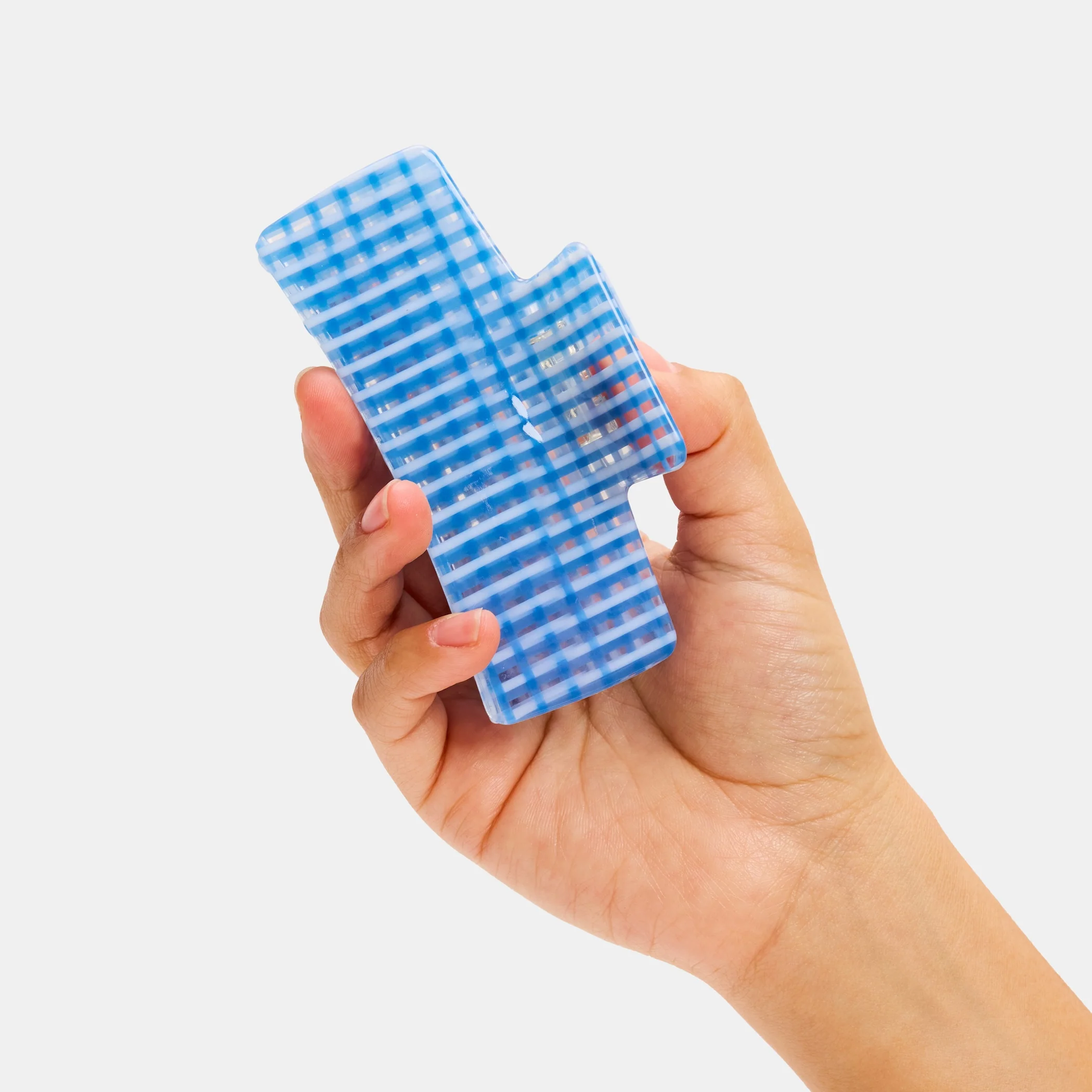 Box Claw in Blue Lattice - Image 3