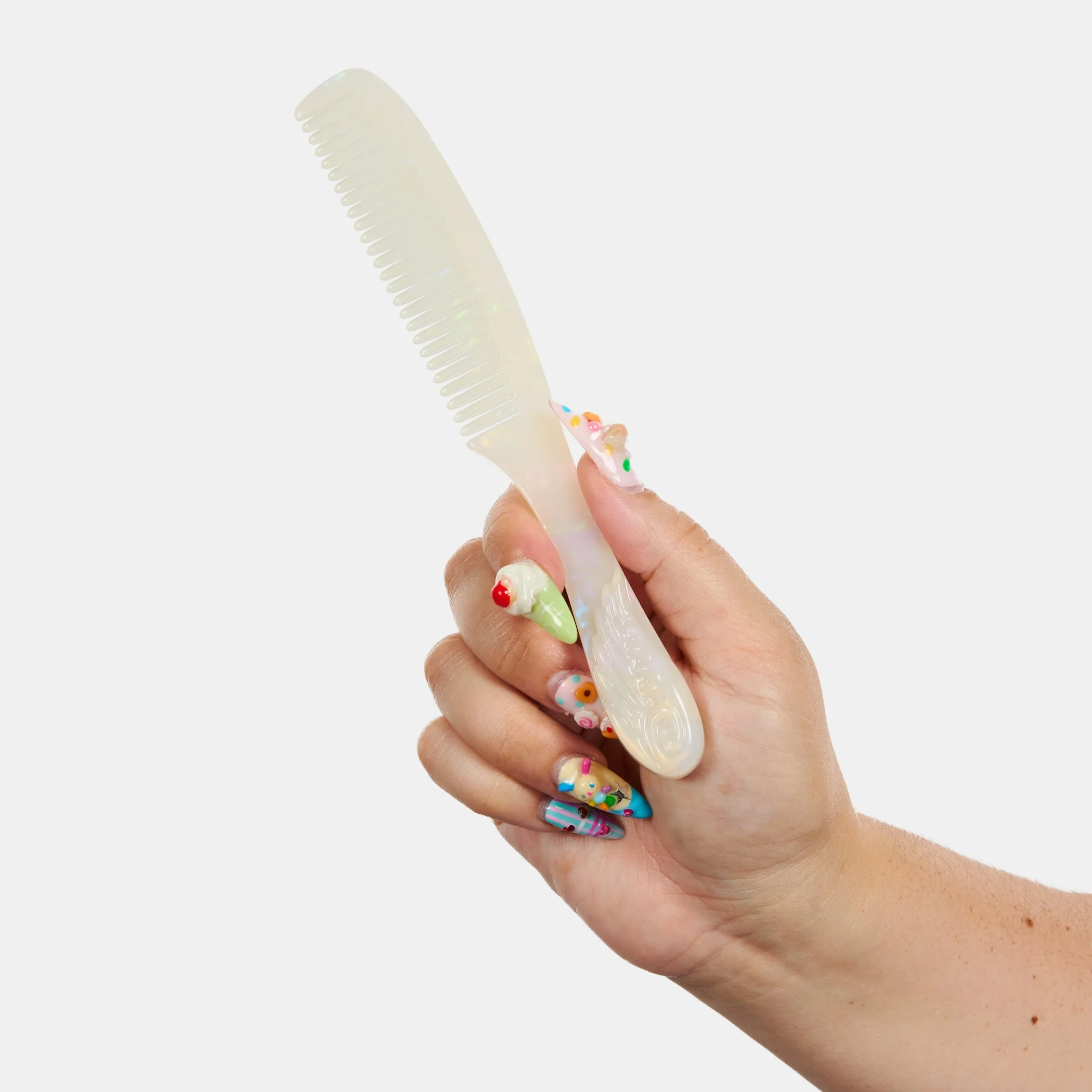 Claw & Comb Gift Set in Angel - Image 4