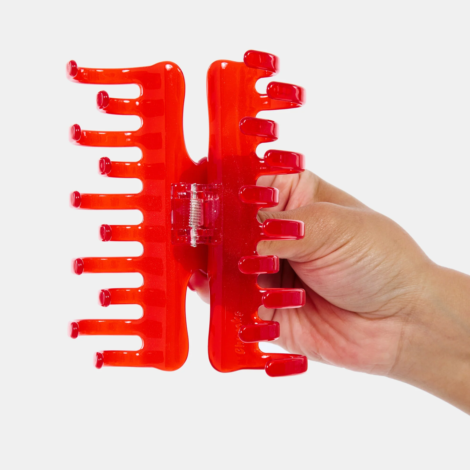 Jojo Claw in Large Candy Red - Image 3