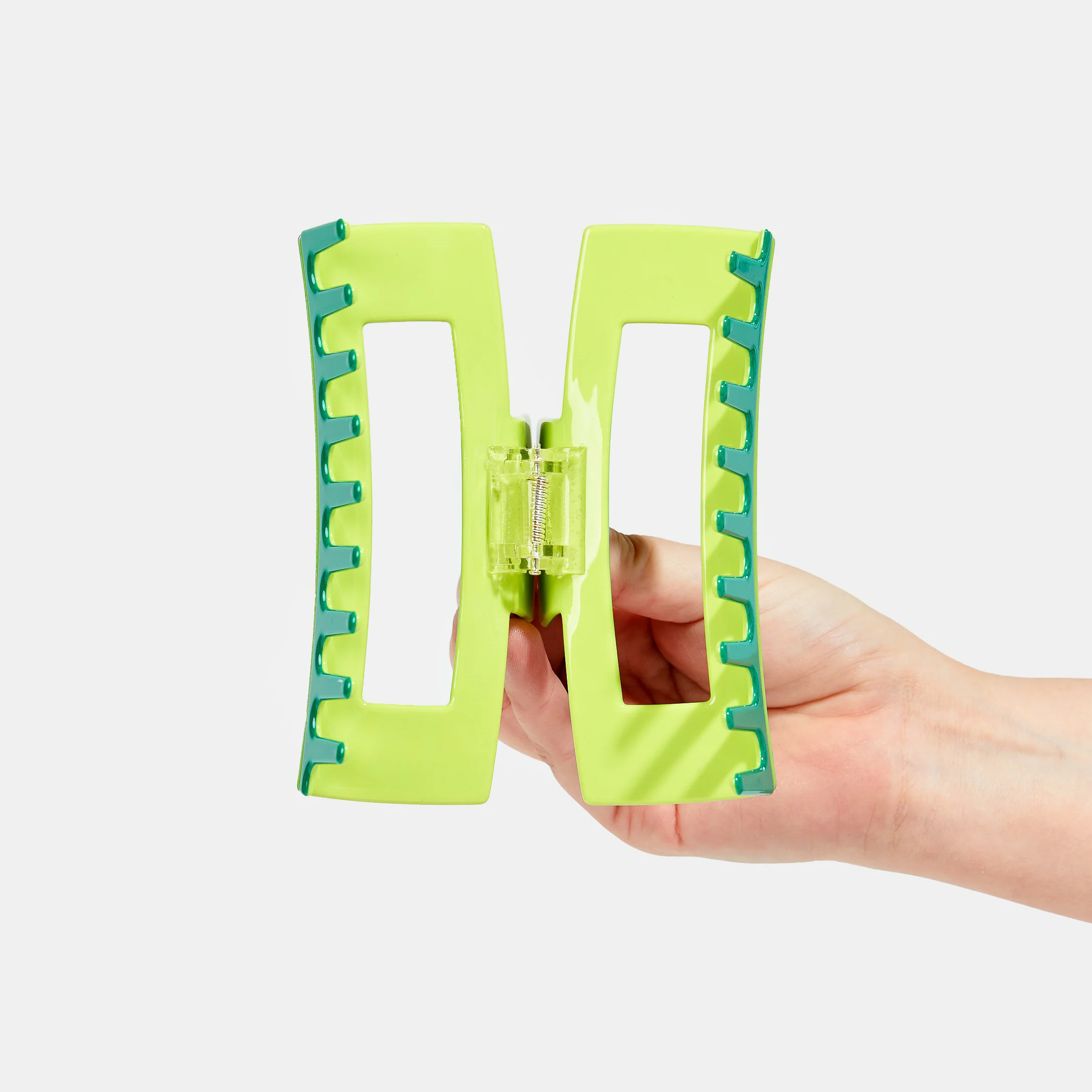 Jumbo Box Claw in Green + Lime - Image 3
