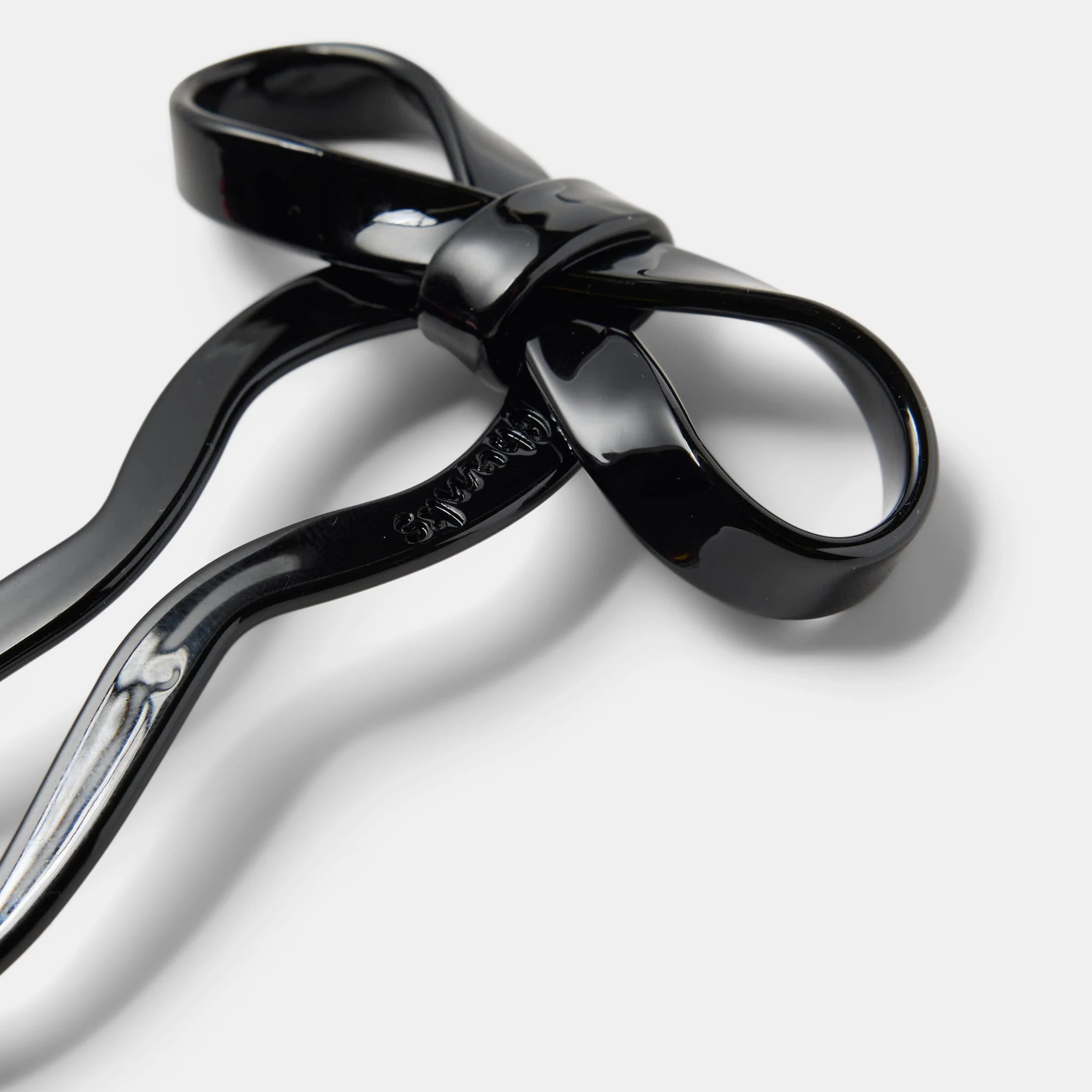 Bow Hairpin in Large Black - Image 4
