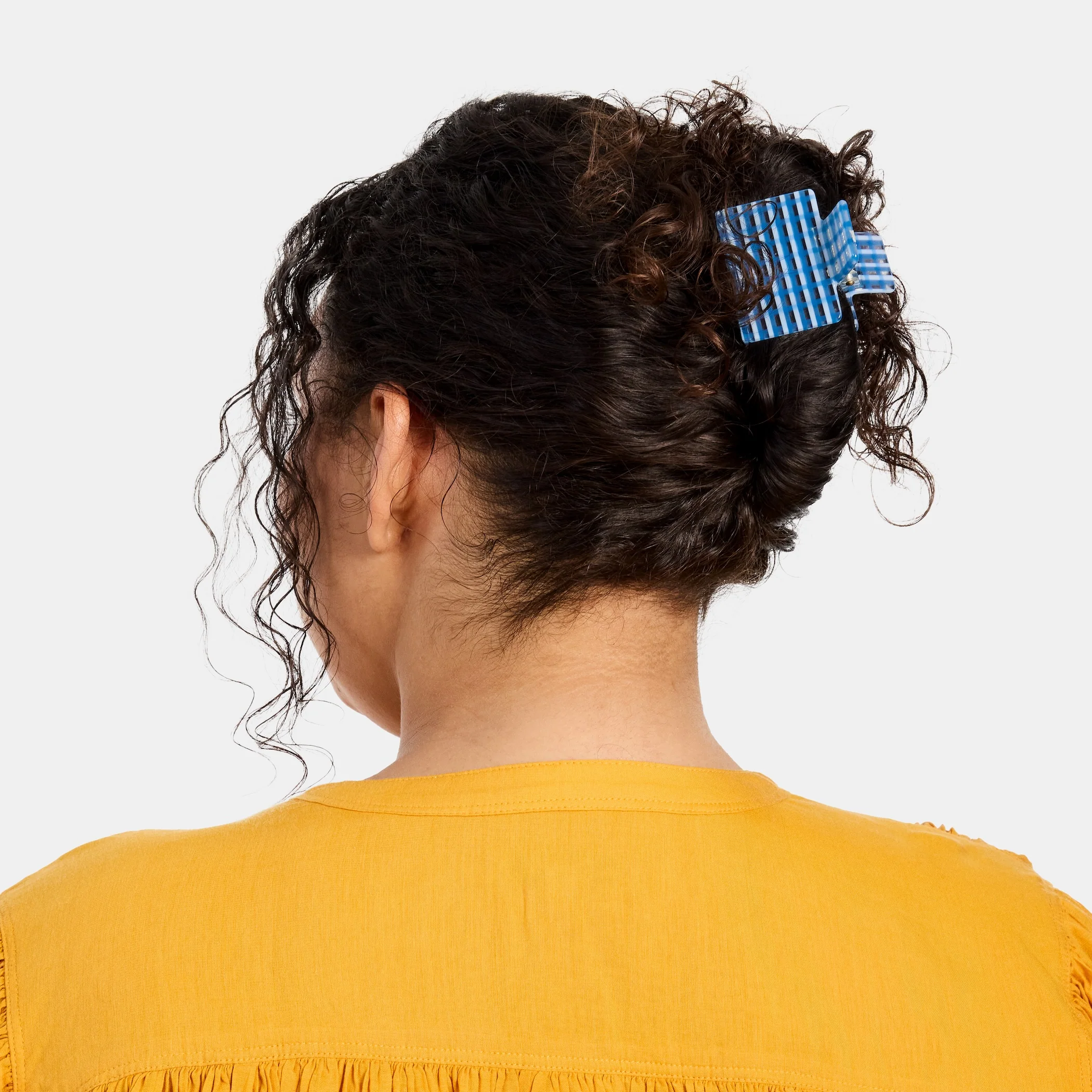 Midi Box Claw in Blue Lattice - Image 2