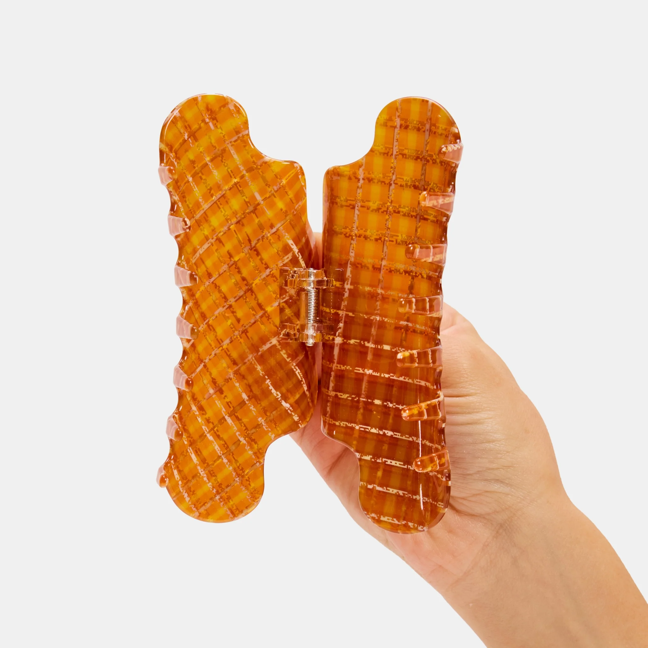 Nimbus Claw in Caramel Plaid - Image 4