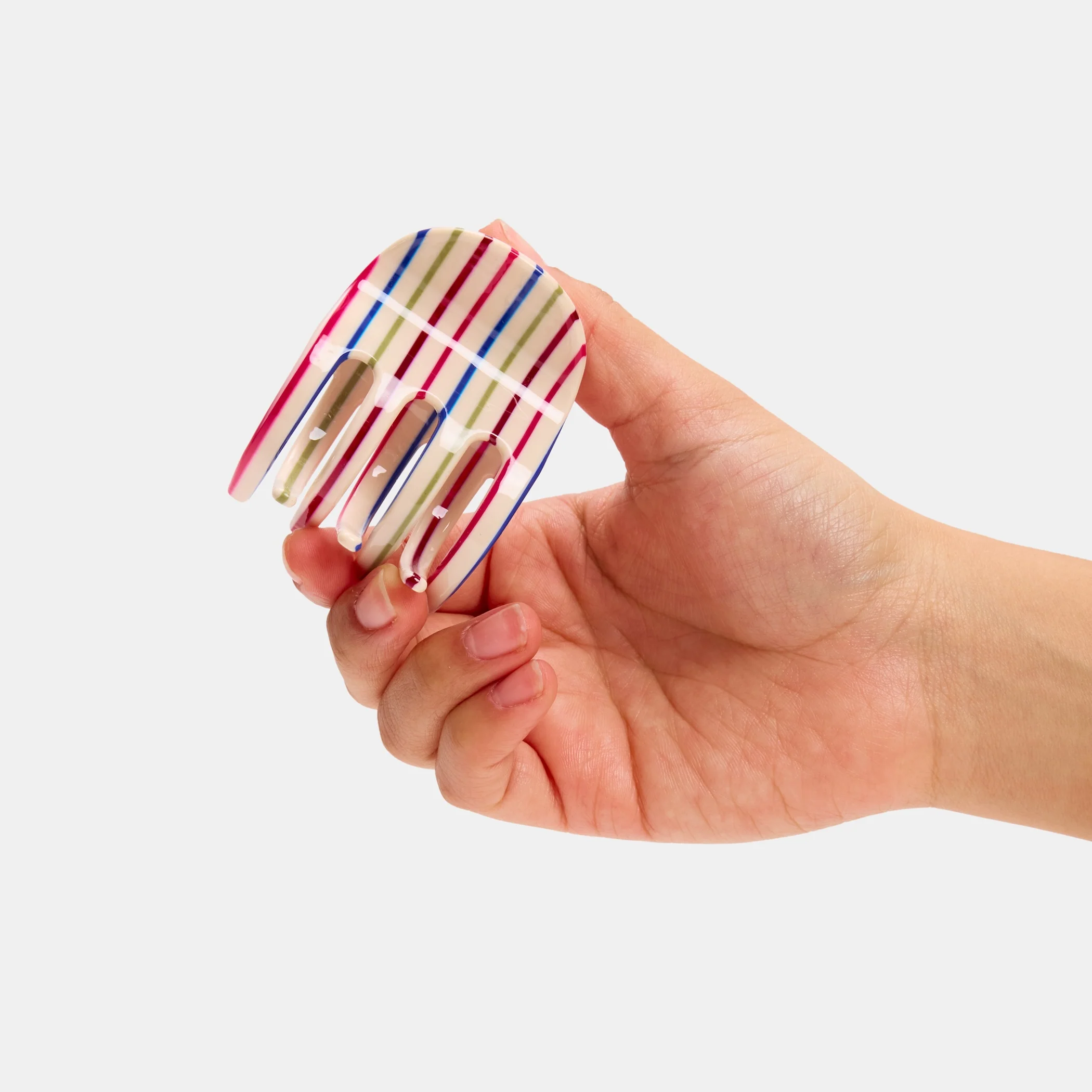 Ursa Claw in Vanilla Stripe - Image 2