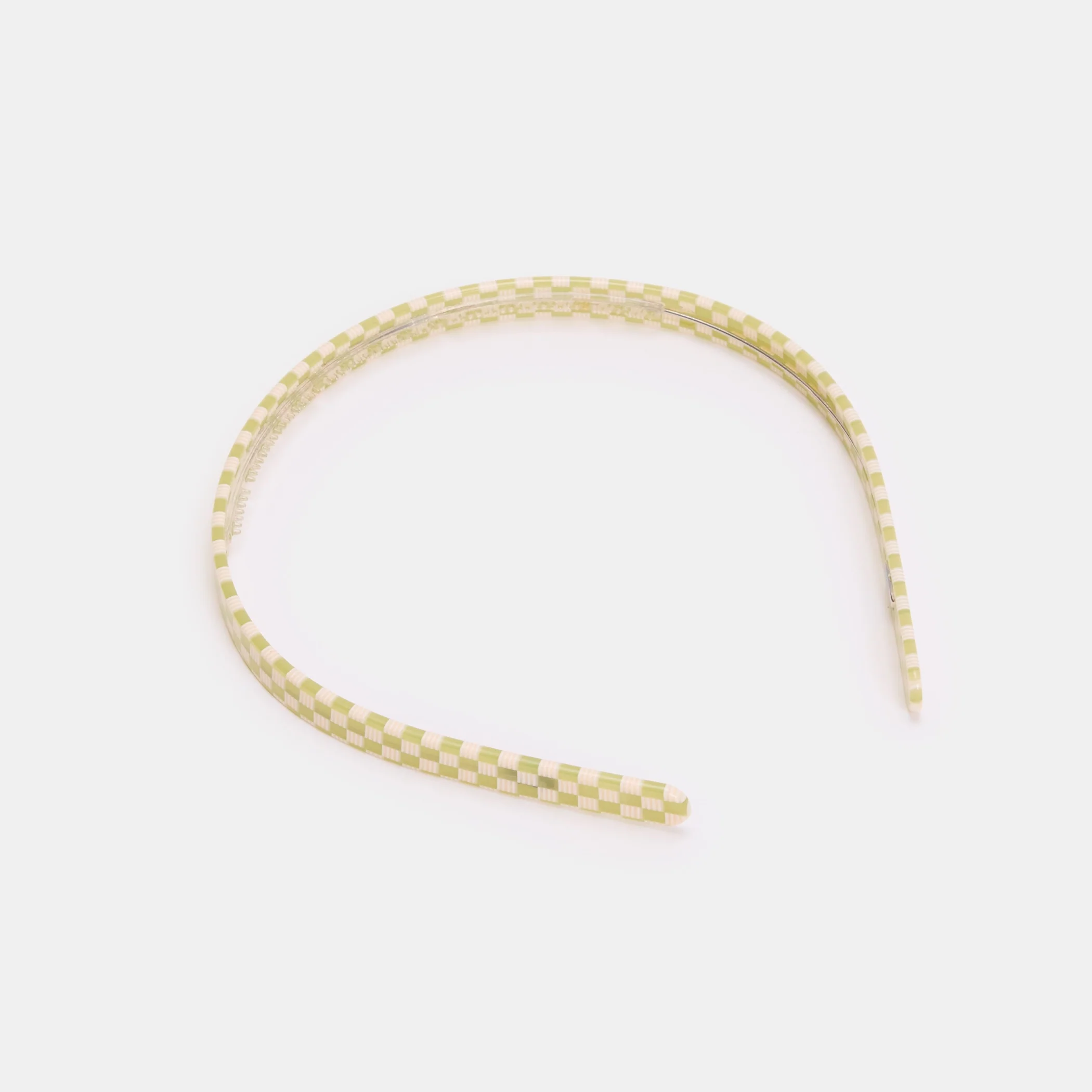 Wavy Dark Sparkle + Classic Olive Check Headband Bundle - Image 5
