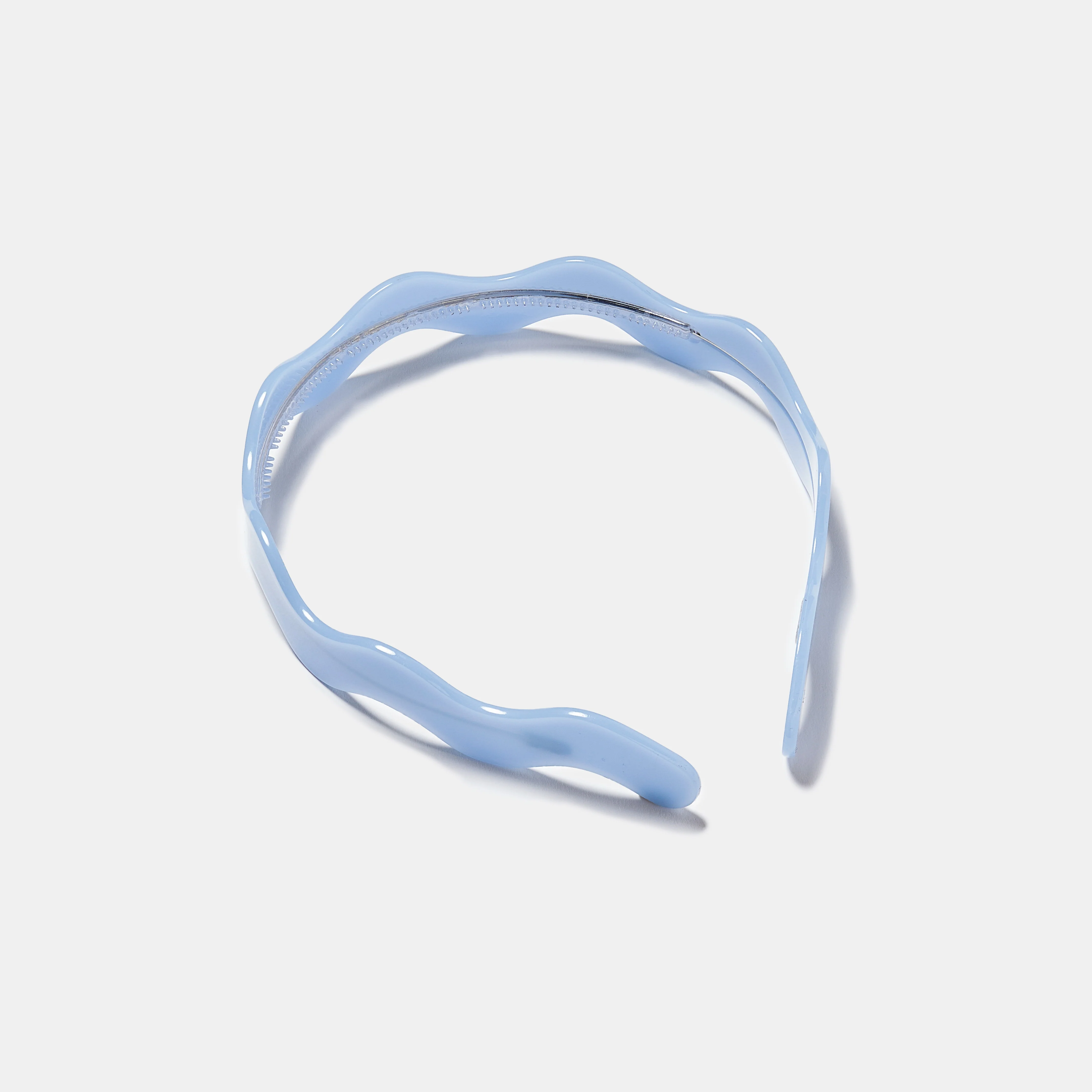 Wavy Periwinkle + Classic Caramel Plaid Headband Bundle - Image 3